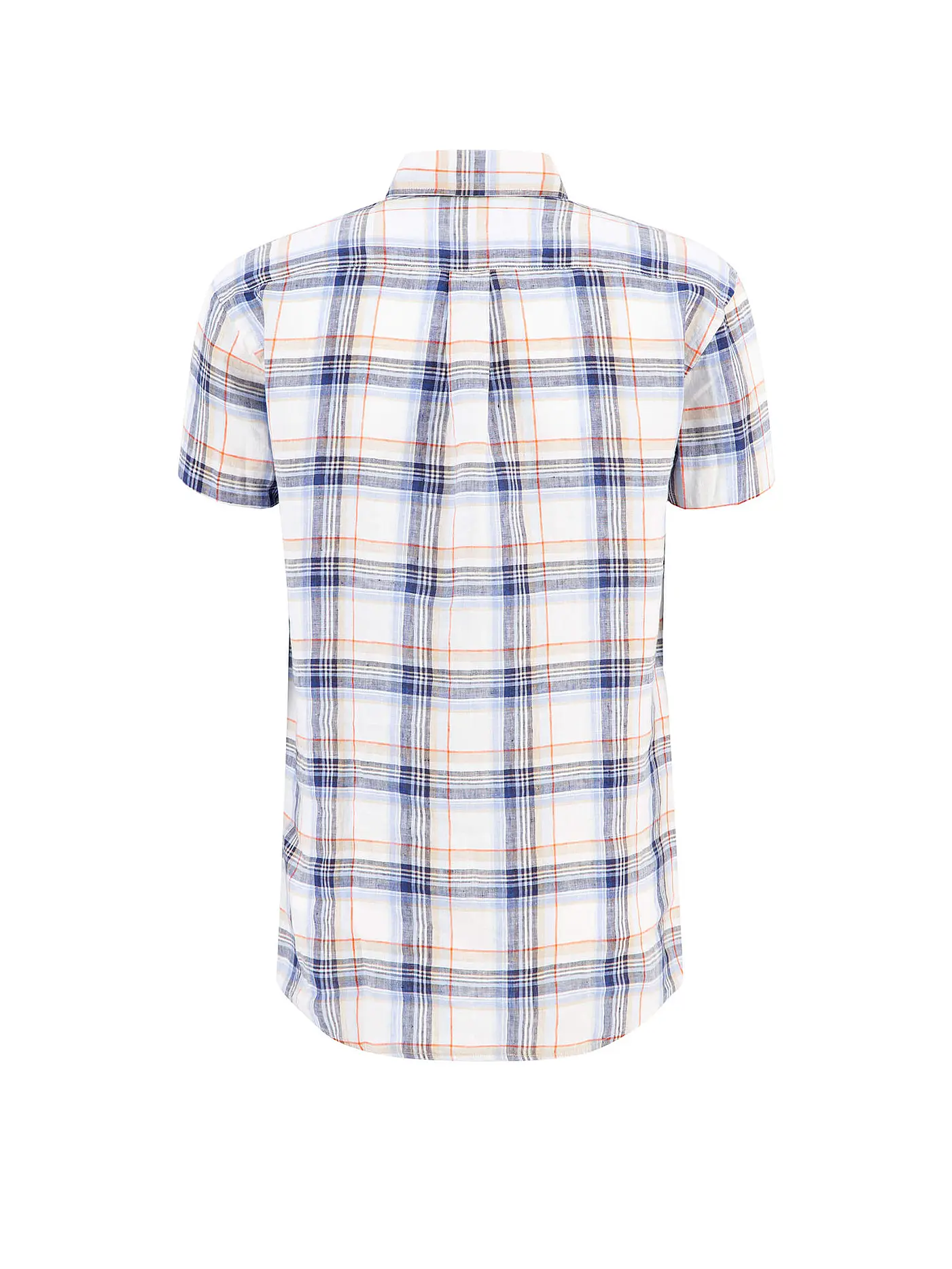 FYNCH HATTON | Leinenhemd Regular Fit | orange